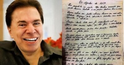 Veja carta deixada por Silvio Santos (Foto: Reprodução)