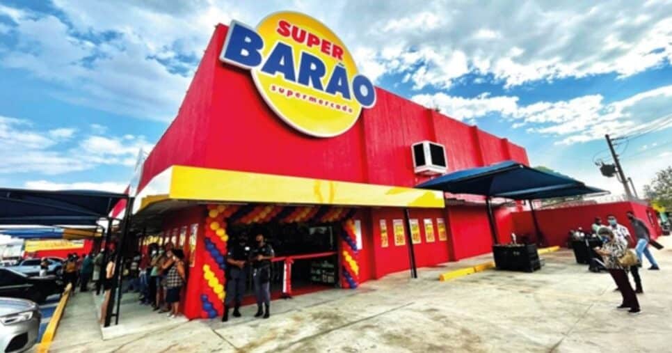 Rede de supermercado Super Barão (Foto Reprodução/ Internet)