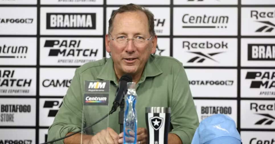 John Textor quer craque do São Paulo para o Botafogo (Foto: Vitor Silva)