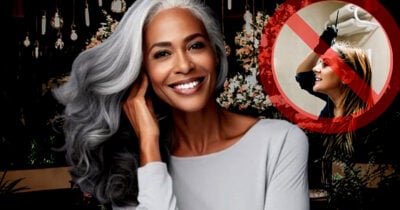 Sete dicas trazem cabelos grisalhos lindos e cheios de brilho (Foto Reprodução/Montagem/Tv Foco/Lennita/Canva)