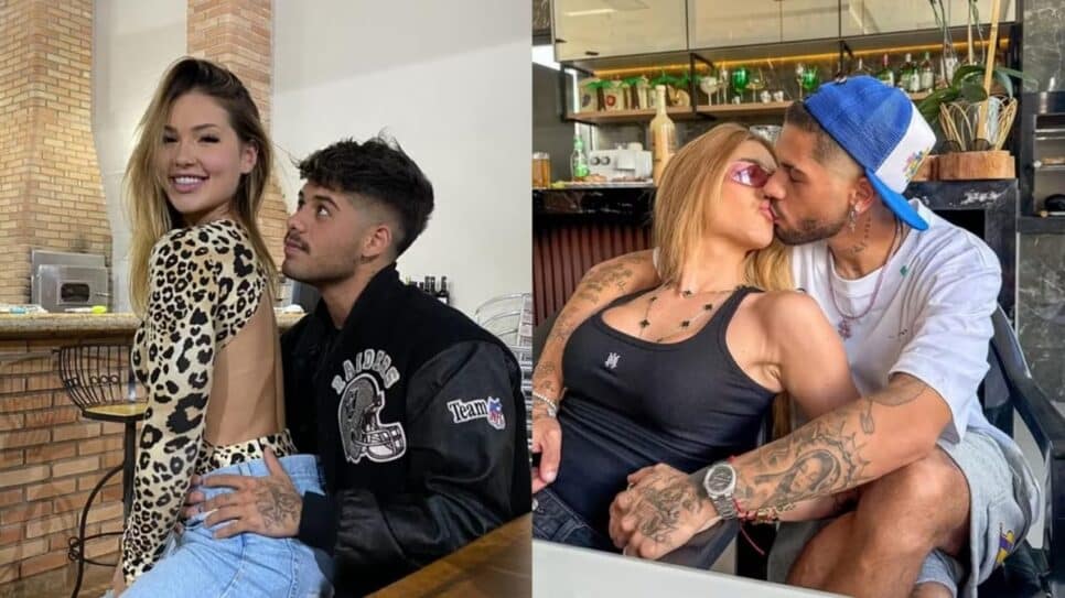 Casal de famosos confirmaram publicamente a separação (Foto: Reprodução/ Instagram/ Montagem)