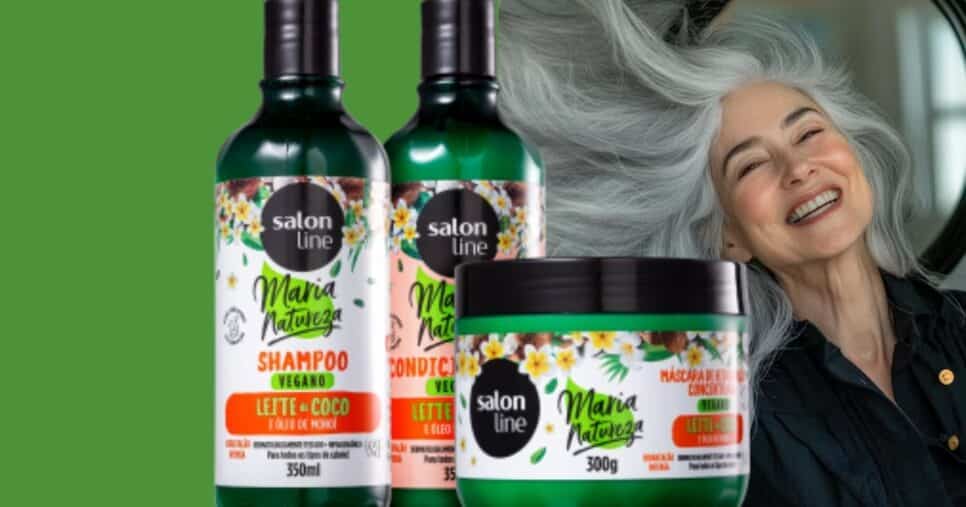 Creme de Tratamento Maria Natureza e demais linhas – Salon Line (Foto Reprodução/Montagem/Canva/Lennita/Internet)