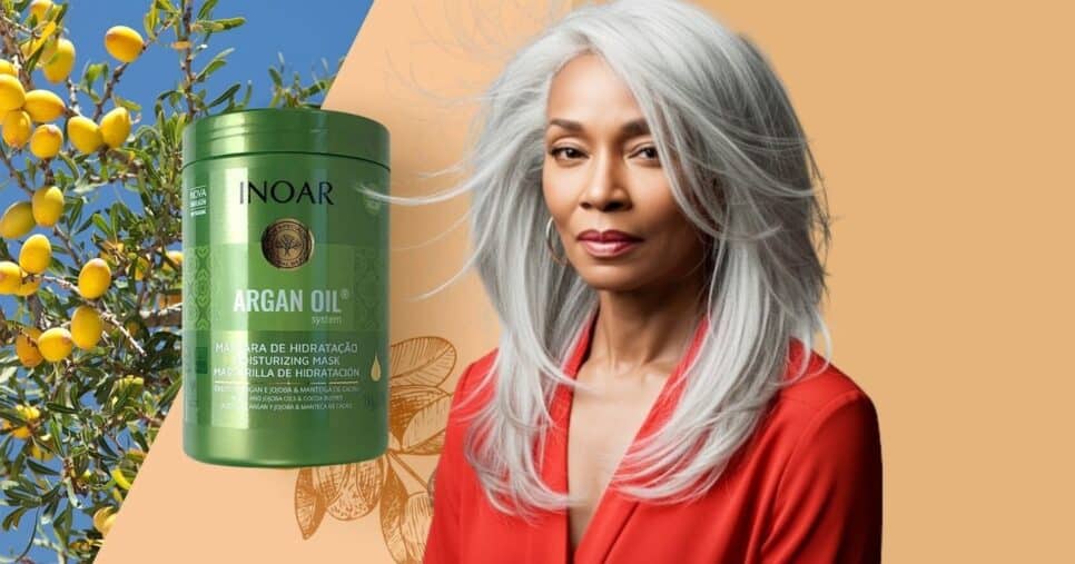 Máscara Argan Oil – Inoar (Foto Reprodução/Montagem/Lennita/Inoar/Canva)