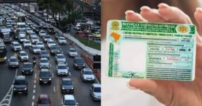 Adeus a CNH: Lei de trânsito libera 3 veículos do documento (Foto: Montagem/TV Foco)