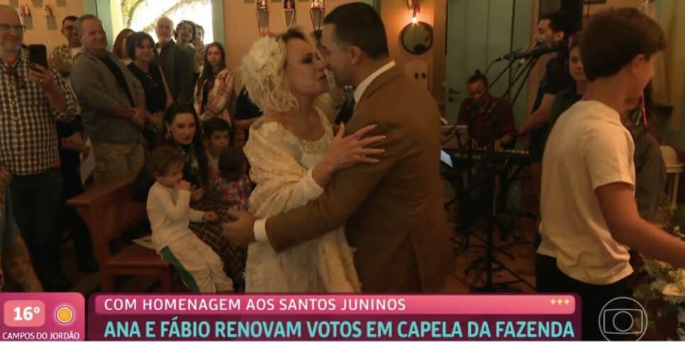 Ana Maria e Fábio Arruda (Foto: Reprodução / Globo)