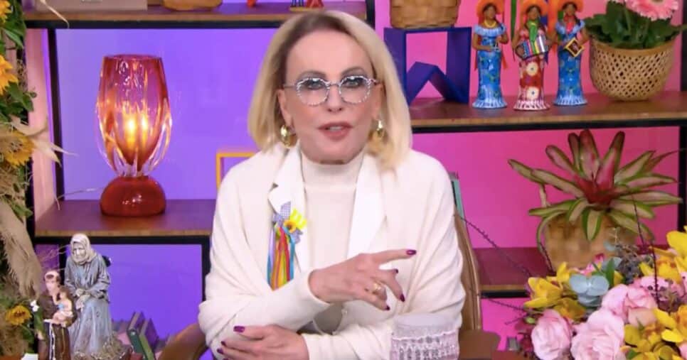Ana Maria no Mais Você (Foto: Reprodução / Globo)