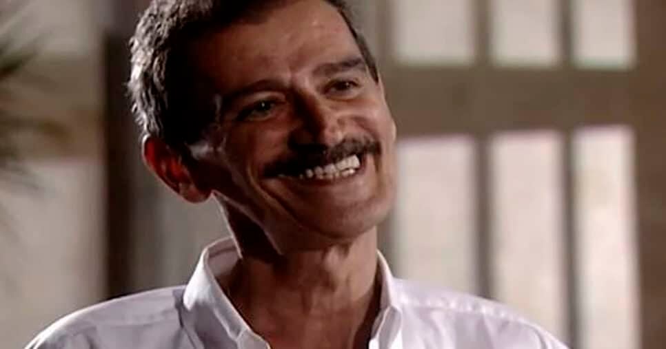 André Valli na novela Laços de Família (Foto: Reprodução) 