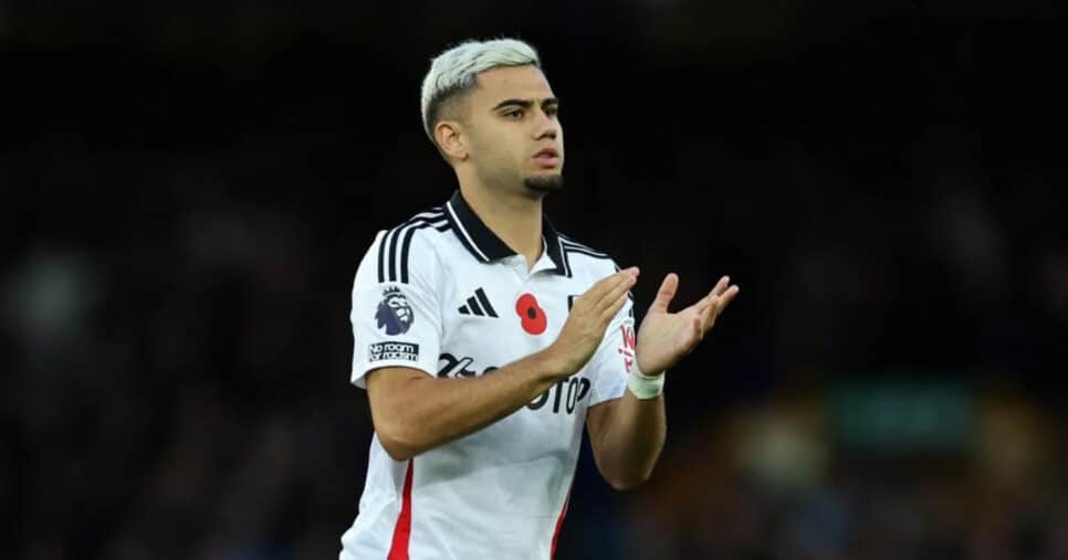 Andreas Pereira em ação com a camisa do Fulham (Matt McNulty/Getty Images)