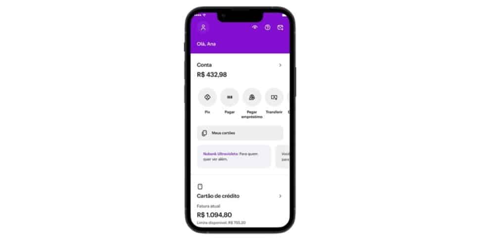 Aplicativo Nubank (Foto: Reprodução / site oficial)
