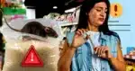Pelo de rato em arroz obriga cliente a fazer denúncia contra marca popular (Foto Reprodução/Montagem/Lennita/Tv Foco/Canva)