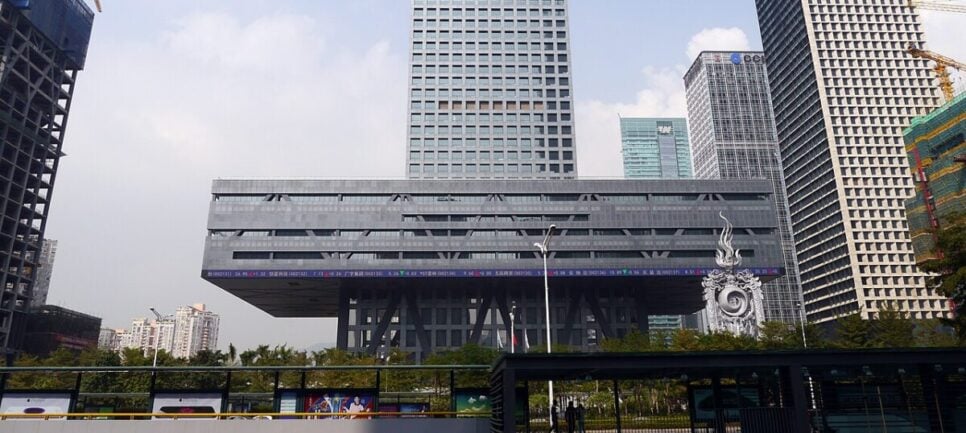 Bolsa de Valores de Shenzhen (Foto Reprodução/PV Magazine)