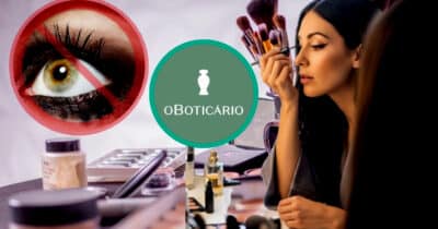 Três delineadores do Boticário que evitam o efeito panda (Foto Reprodução/Montagem/Lennita/Tv Foco/Canva/Logo/)