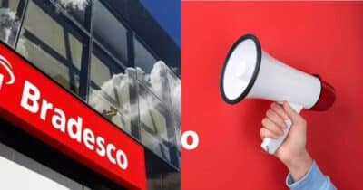 Aviso importante do Bradesco a clientes do Ceará - Foto: Montagem