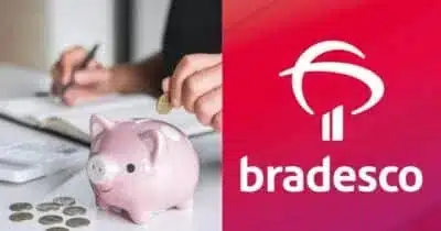 Bradesco poupança - Foto; Montagem
