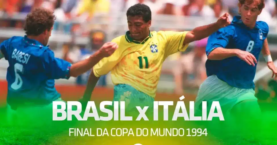 Brasil X Itália na Copa do Mundo de 1994 (Foto: Reprodução)