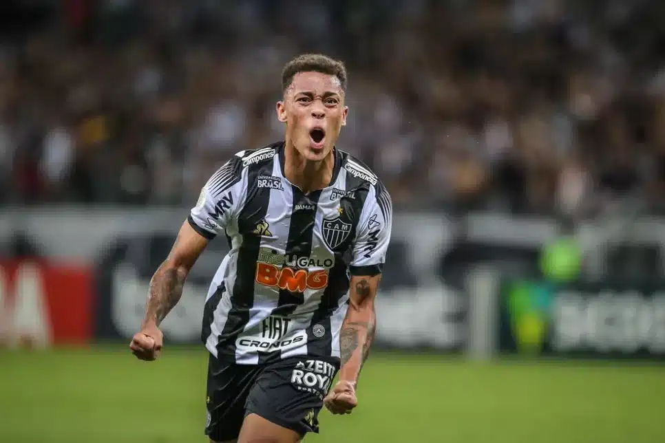 Bruninho quando vestia as cores do Atlético-MG (Foto: Bruno Cantini/Atlético-MG)