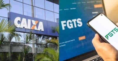 Caixa libera novo pagamento do FGTS - Foto; Montagem