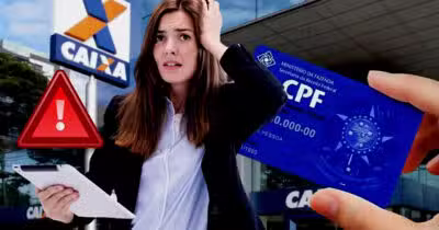 Caixa informa o que pode causar a paralisação em contas bancárias (Foto Reprodução/Montagem/Tv Foco/Canva/Lennita)