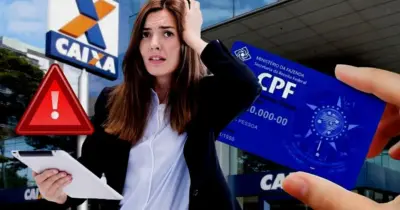 Caixa comunica regra do CPF que paralisa contas bancárias em 2025
