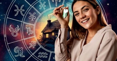 Esses signos estarão mais propícios a conquistar a casa própria e outros sonhos em 2025 (Foto Reprodução/Montagem/Lennita/Canva/GMN/TV Foco)