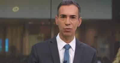 César Tralli no Jornal Hoje (Foto: Reprodução / Globo)