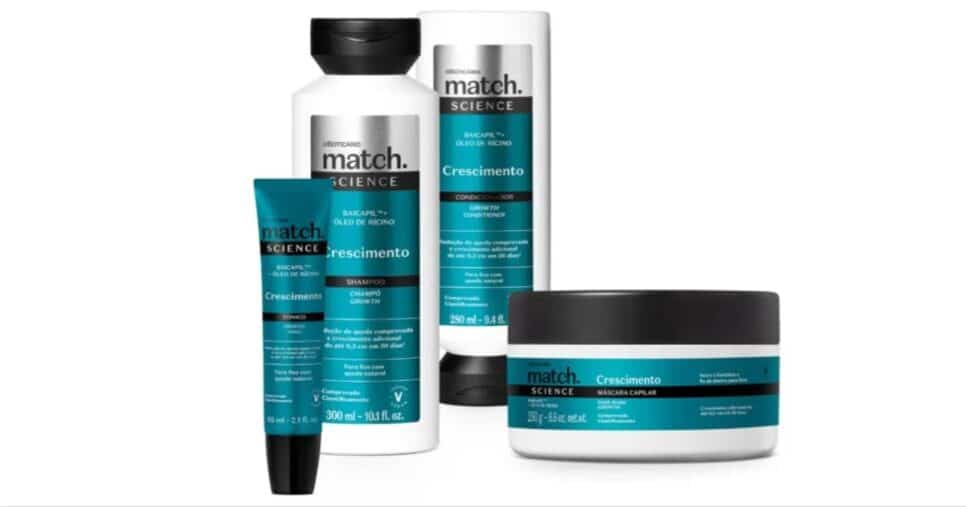 Combo Match Science Crescimento (4 itens)
