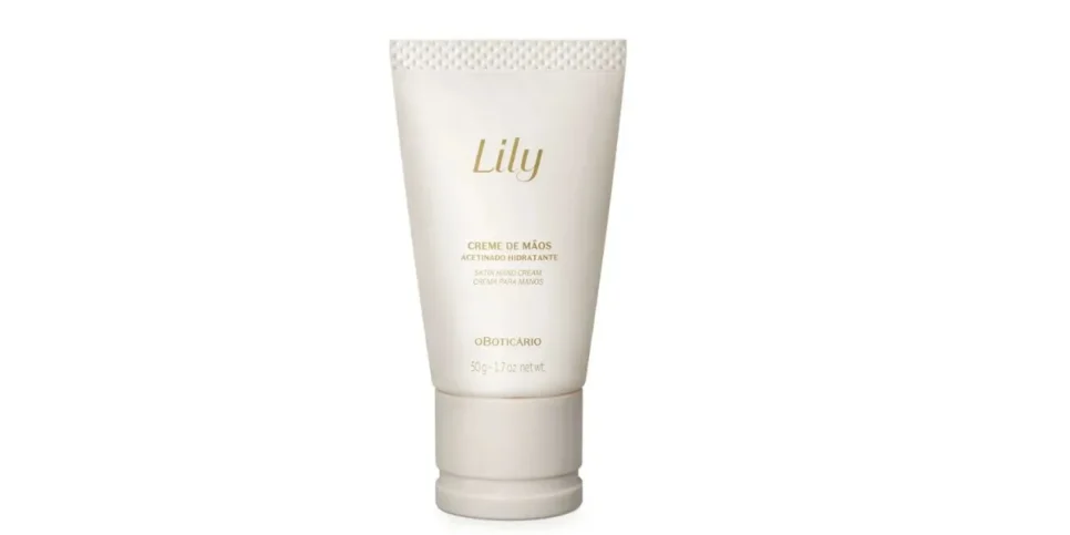 Creme de Mãos Acetinado Hidratante Lily (Foto: Boticário)