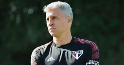 Crespo no São Paulo (Foto: Fellipe Lucena / saopaulofc)