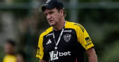 Cuca no Atlético-MG (Foto: Pedro Souza)