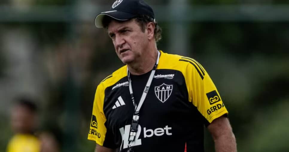Cuca no Atlético-MG (Foto: Pedro Souza)