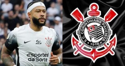 Depay arma ADEUS no Corinthians antes de 1 ano - Foto: Montagem