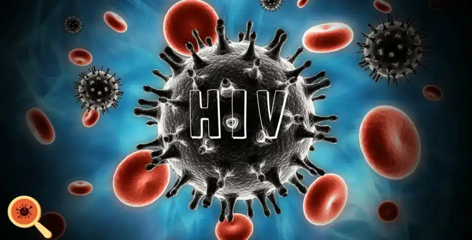 O vírus do HIV (Foto: Reprodução/ Internet)