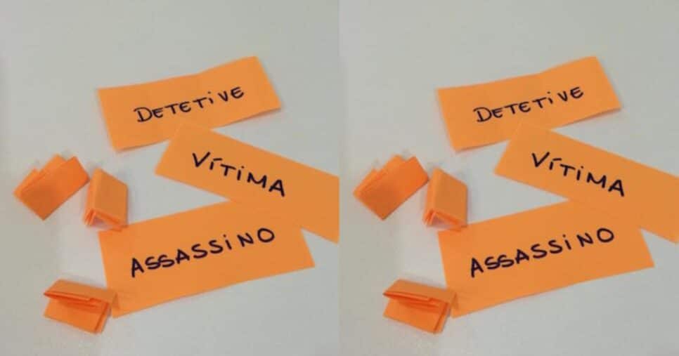 Detetive é uma brincadeira para afastar as crianças das telas - Foto: Montagem
