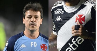 Diniz e joia no Vasco em 2025 - Foto Reprodução Internet