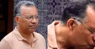 Discreto, Heraldo Pereira surge aos beijos em rara aparição (Fotos: Agnews)