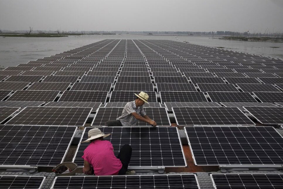 Akcome assim como outras empresas de energia solar está em crise na China (Foto Reprodução/Bloomberg)