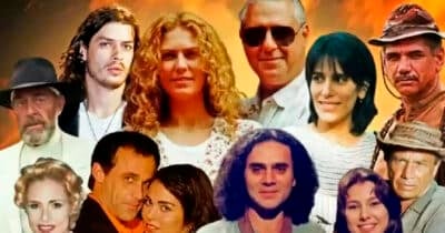 Elenco da novela O Rei do Gado (Foto: Reprodução)