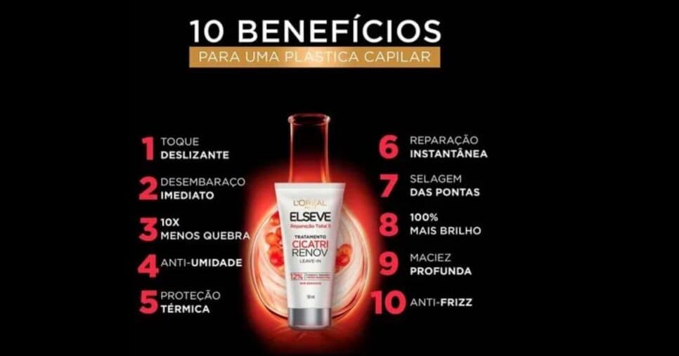 O Elseve Cicatri Renov traz 10 benefícios (Foto Reprodução/L'Oréal)