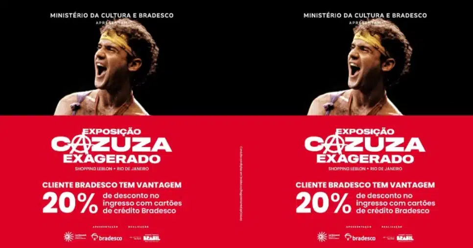 Exposição CAZUZA - Bradesco (Foto: Reprodução)