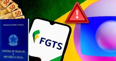 Globo denuncia o que está zerando a conta do FGTS dos trabalhadores (Foto Reprodução/Montagem/Lennita/TV Foco/Canva)