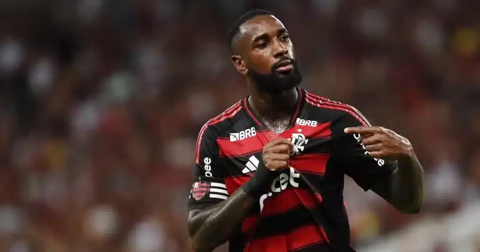 Jogador Gerson do Flamengo (Foto: Reprodução)
