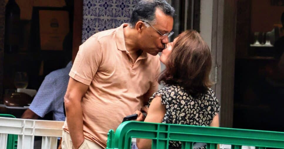 Heraldo Pereira e a esposa, Cecilia Maia