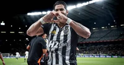 Hulk fala sobre aposentadoria do Atlético-MG (Foto: Pedro Souza/Atlético-MG)
