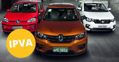 IPVA - Carros - Volks, Renault e Fiat (Foto: Reprodução)