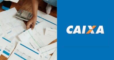 Ilustração dívidas e Caixa (Fotos: Reproduções / Canva / Internet)