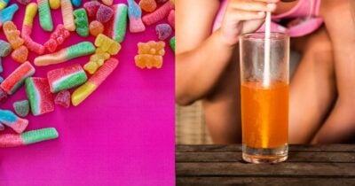 Ilustrações doces e fanta laranja (Fotos: Canva)