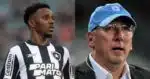 Jeffinho e Textor no Botafogo - Foto Reprodução Internet