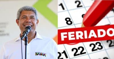 Jerônimo Rodrigues e feriado prolongado na BA - Foto Reprodução Internet