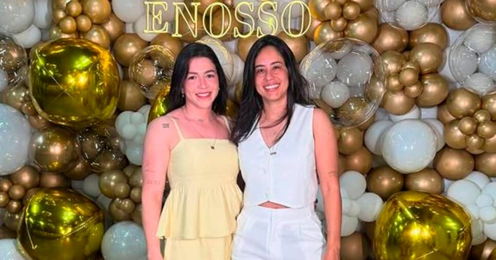Jessika Losi é namorada de Monyque Isabella da Costa, filha de Leonardo (Foto: Reprodução) 