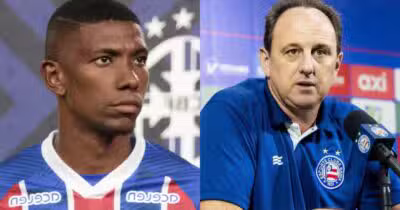 Kanu e joia de R$ 27M tem saída no Bahia e Ceni está ciente (Foto: Montagem/TV Foco)